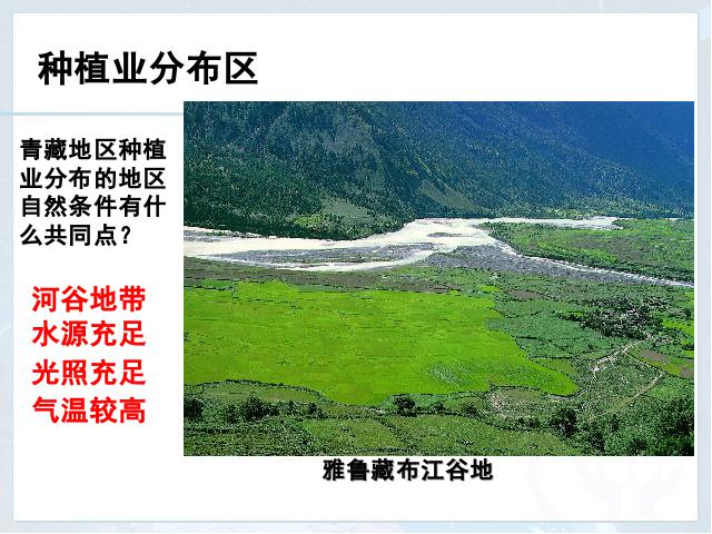 初二下册地理地理《青藏地区自然特征与农业》（）第10页