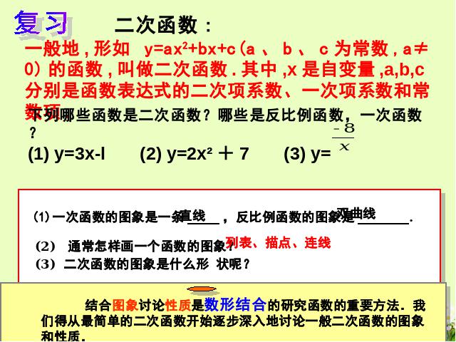 初三上册数学26.1.2二次函数y=a(x-h)2+k的图像及性质下载第2页