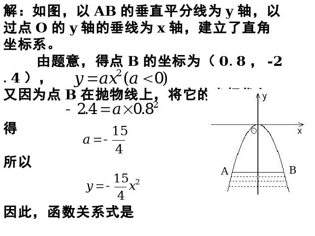 初三上册数学数学22.3实际问题与二次函数ppt原创课件（）第4页