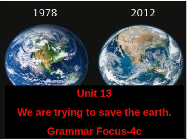 初三上册英语全一册PEP英语《unit13 We're trying to save the earth 》第1页