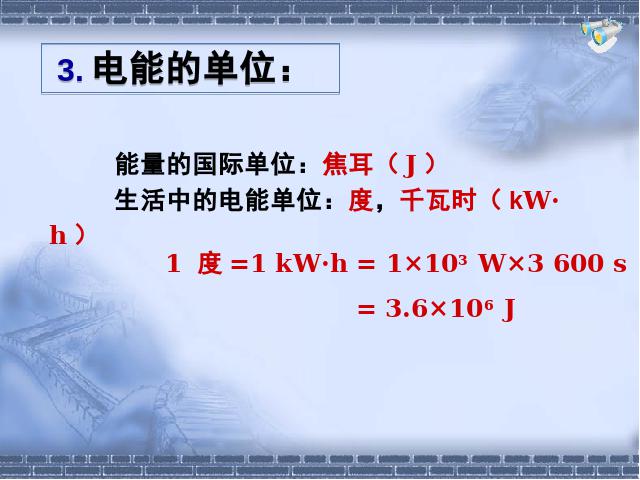 初三上册物理全一册课件《18.1电能电功》（物理全一册）第7页