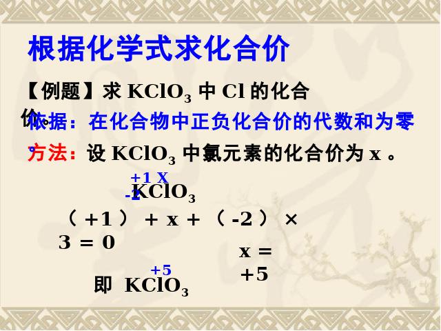 初三上册化学化学第四单元课题4化学式与化合价优质课第7页