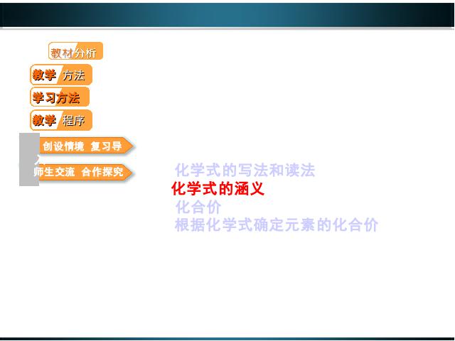 初三上册化学ppt第四单元自然界的水:课题4化学式与化合价课件第10页