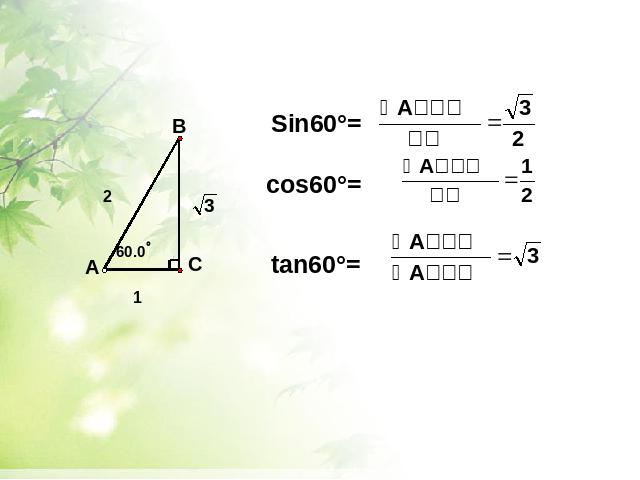 初三下册数学《28.1锐角三角函数》(数学)第6页