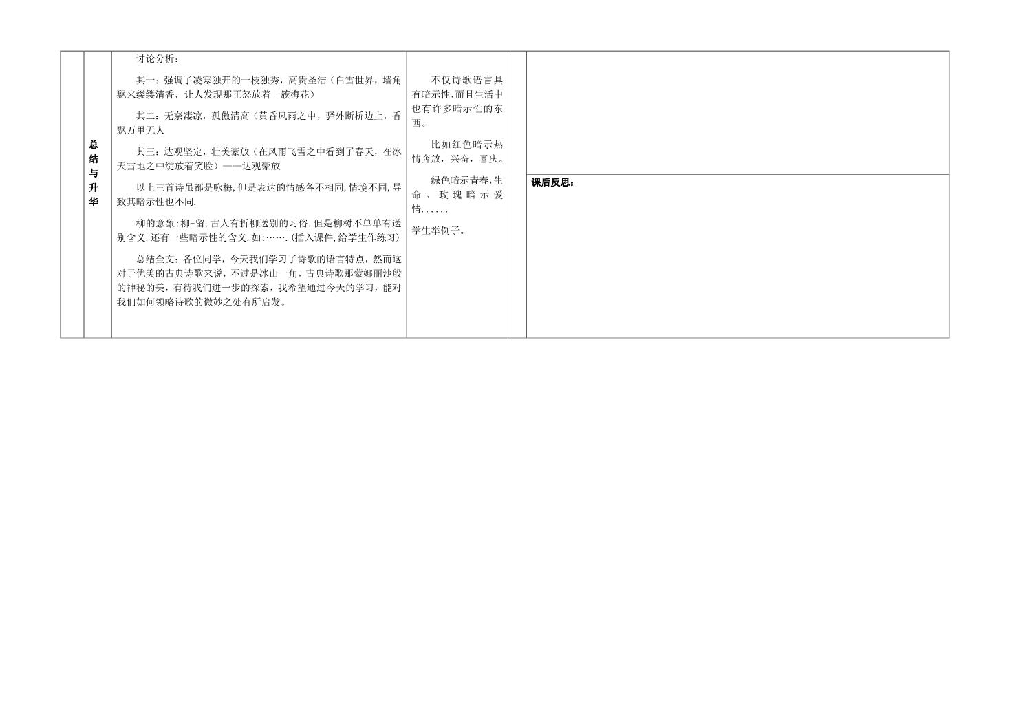 高中语文必修五高中语文《说木叶》导学案3 新人教版必修5第3页