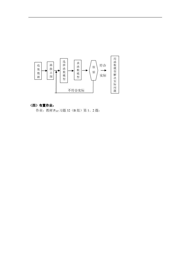 高中数学必修一教案：§3.2.2函数模型的应用实例（ⅲ）第3页