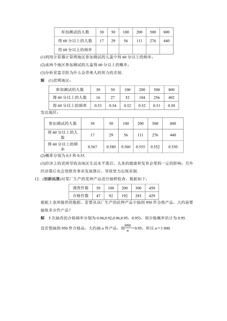 高中数学必修三3-1-1  强化提升第4页