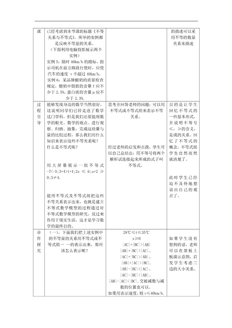 高中数学必修五3.1不等关系与不等式4 第2页