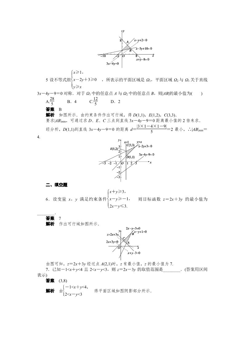 高中数学必修五第三章 3.3.2（一）第3页