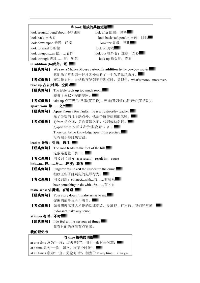 高中英语必修五（人教版）新人教版必修五 Unit 1 Great scientists知识点剖析第5页