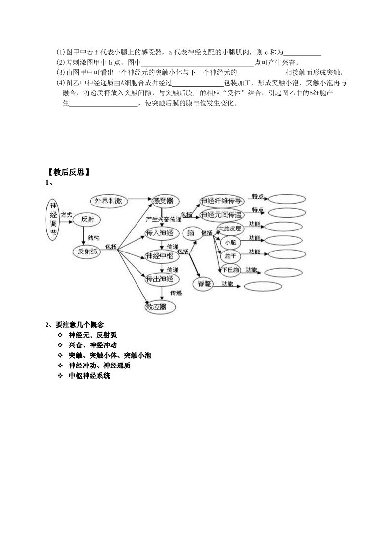 高中生物必修三必修三第2章第1节通过神经系统的调节2第4页