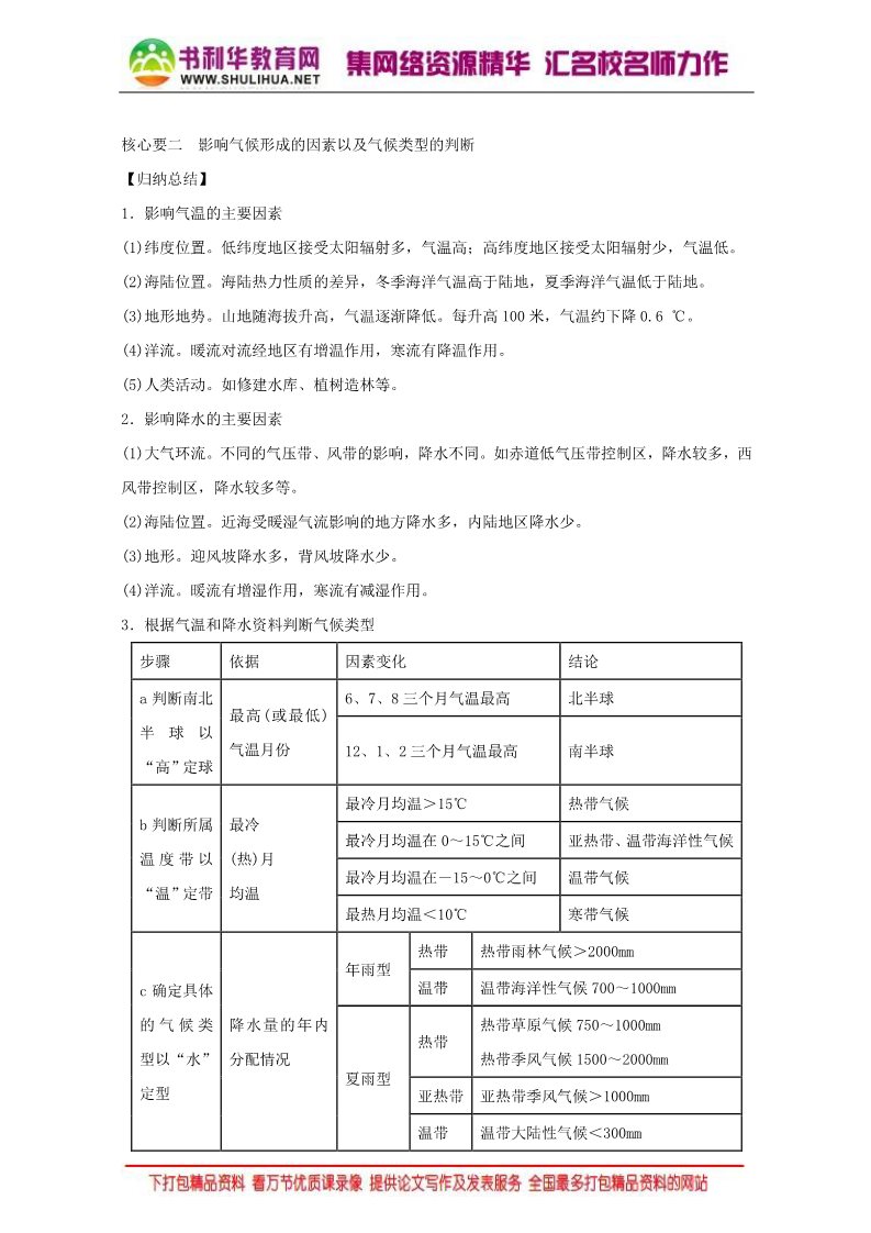 高中地理必修一地理人教版一师一优课必修一教学设计：第二章 第四节《全球气候变化》4 Word版含答案第5页