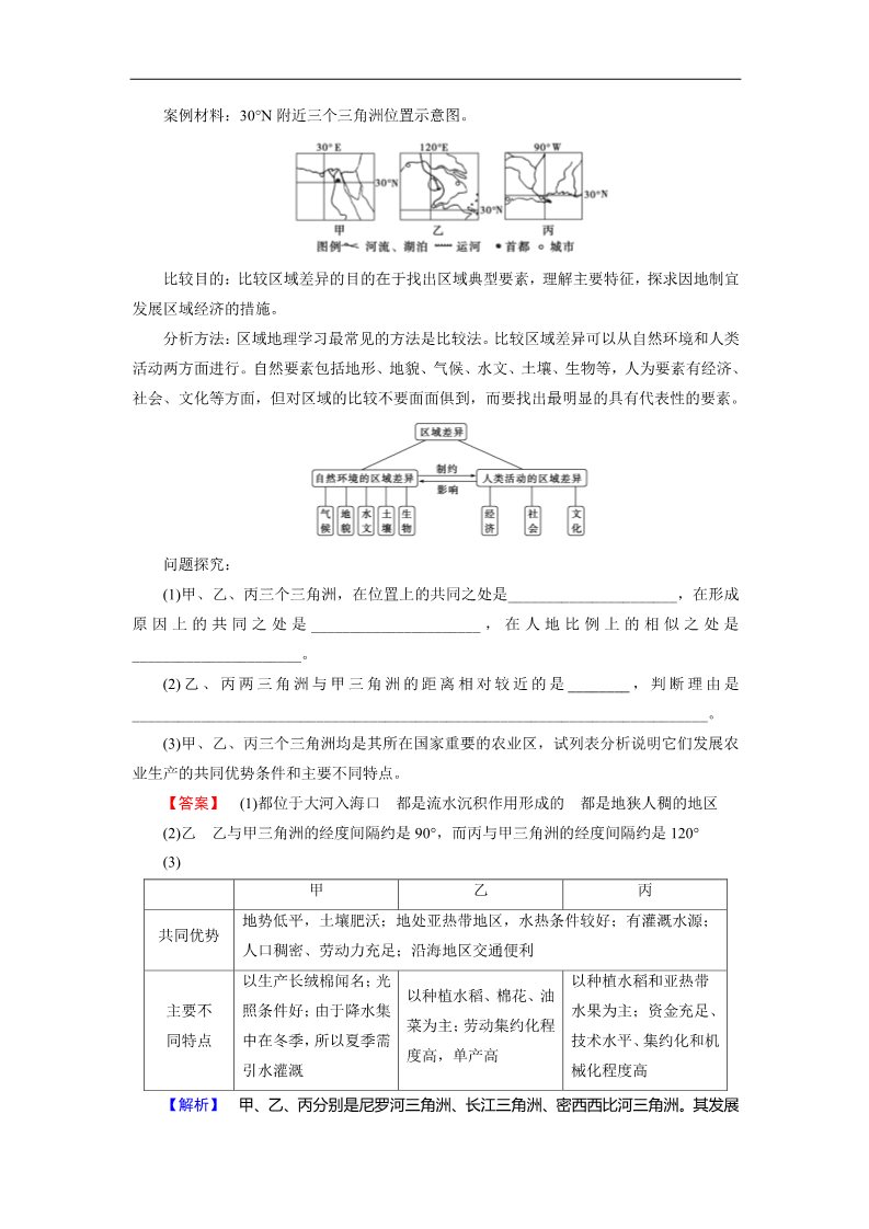 高中地理必修三第1章 第1节第3页