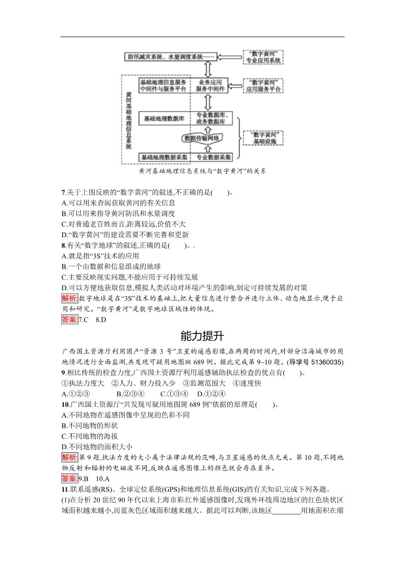 高中地理必修三课时训练2第3页