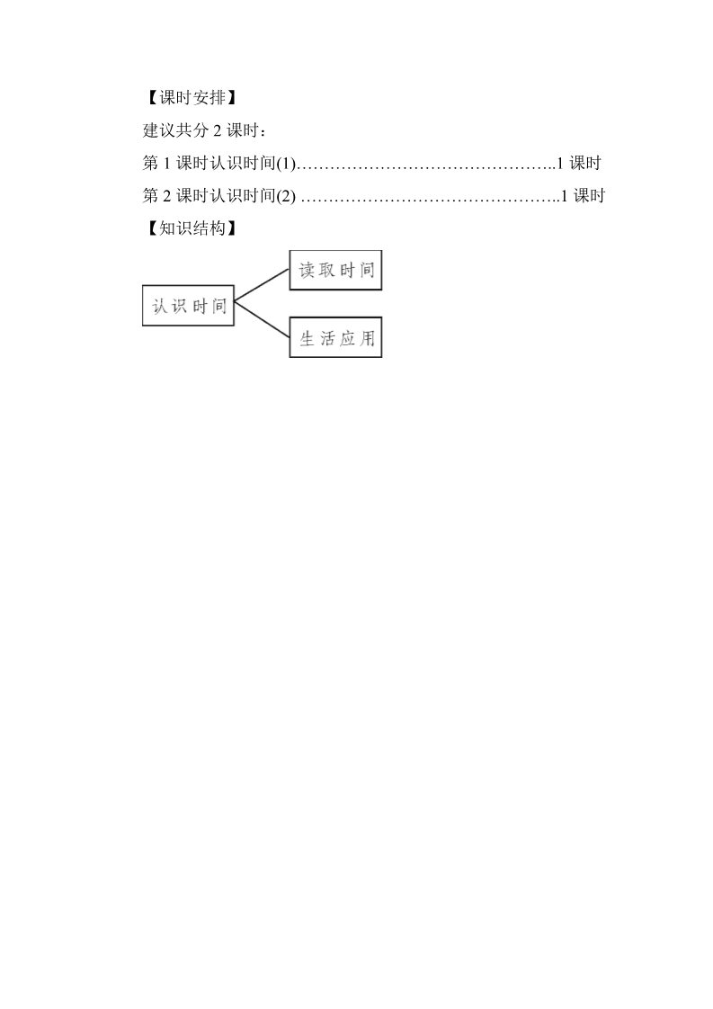 二年级上册数学（人教版）第1课时 认识时间（1）第2页