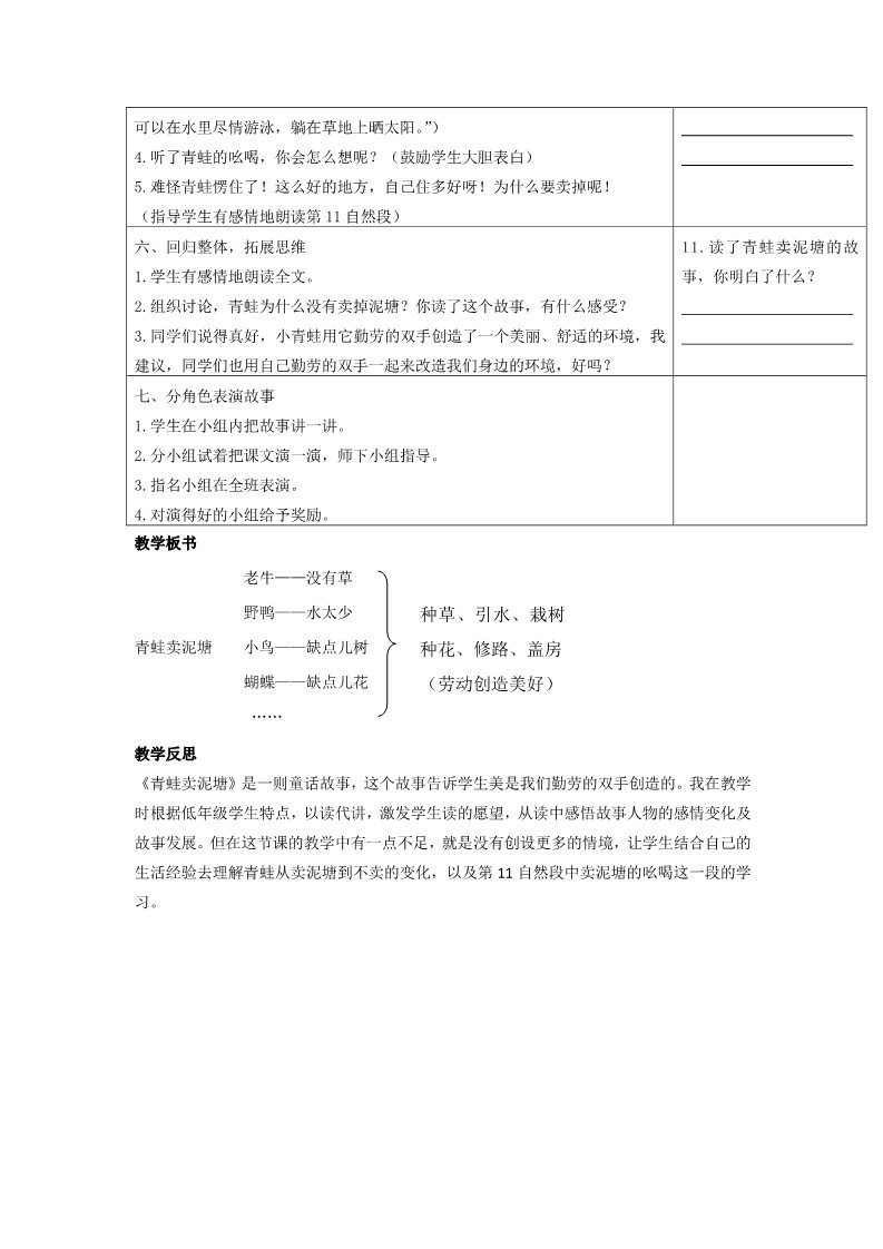 二年级下册语文21 青蛙卖泥塘（匹配新教材）第4页