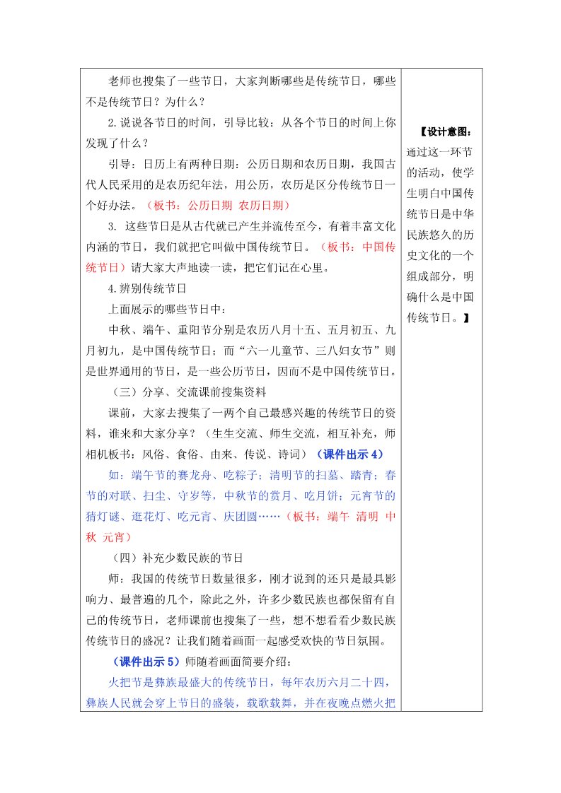 三年级下册语文（新人教版）综合性活动《走进中国传统节日》教案第2页