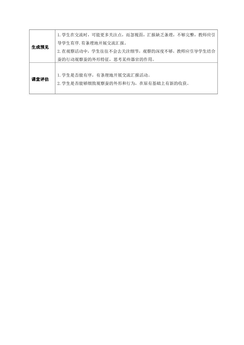 三年级下册科学（教科版）科学教研课第二单元:动物的生命周期教案教学设计第4页