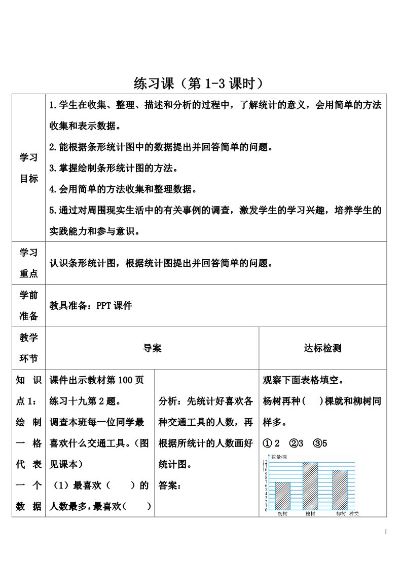 四年级上册数学（人教版）练习课（第1-3课时）第1页