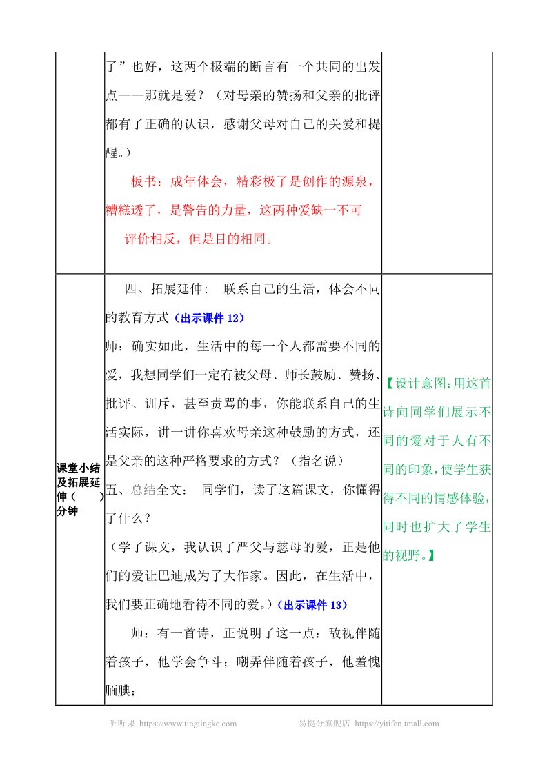 五年级上册语文（部编版）“精彩极了”和“糟糕透了” 教案22第5页