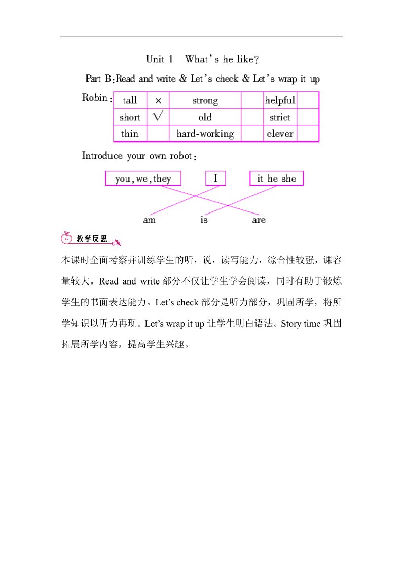 五年级上册英语(PEP版)Unit 1 part B 第三课时第3页