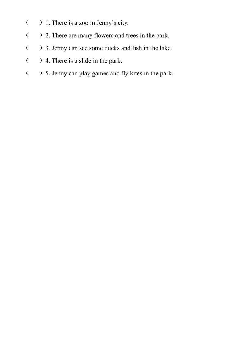 五年级上册英语(PEP版)2015秋季义务教育课程标准实验教科书英语五年级上册第六单元测试题第5页