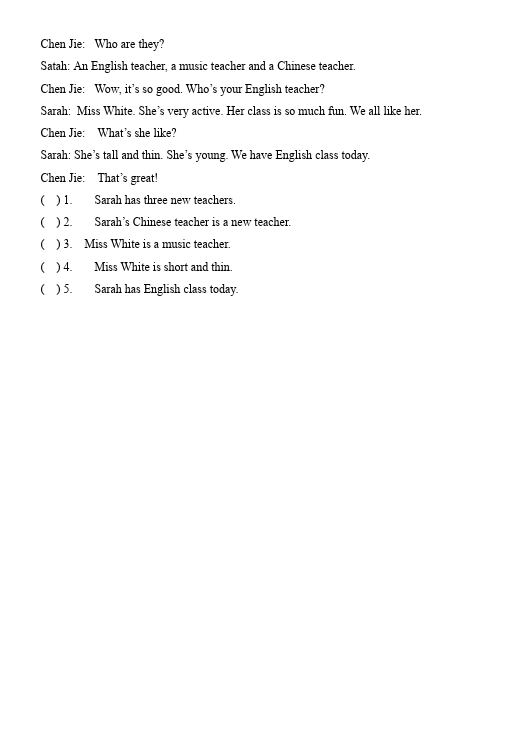 五年级上册英语(PEP版)PEP英语《期中考试》练习试卷7第5页