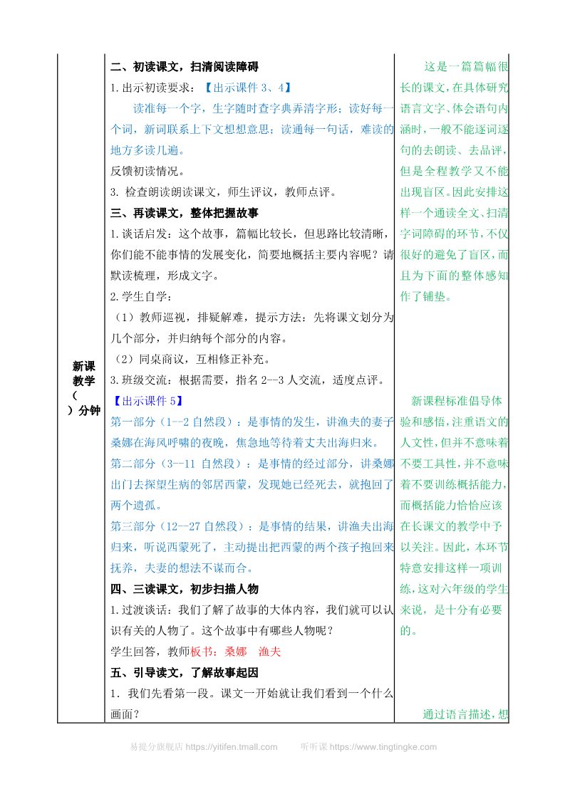 六年级上册语文（部编版）教案第2页