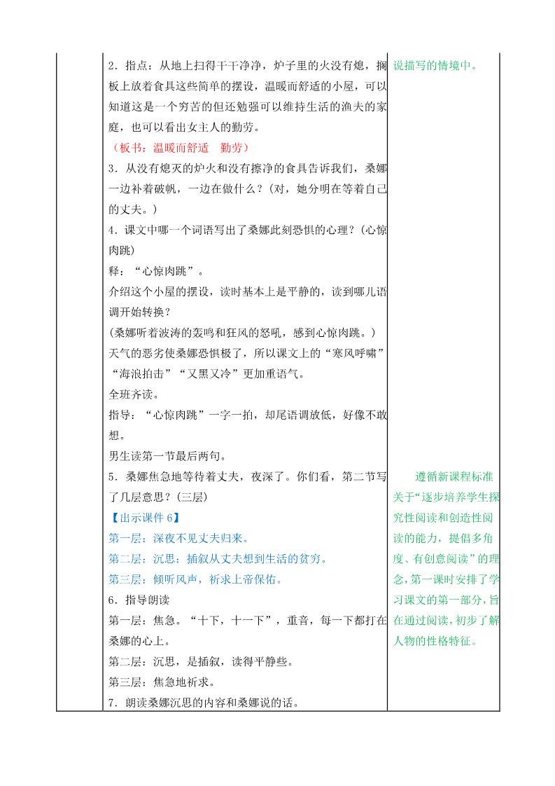 六年级上册语文（部编版）13穷人教案第3页