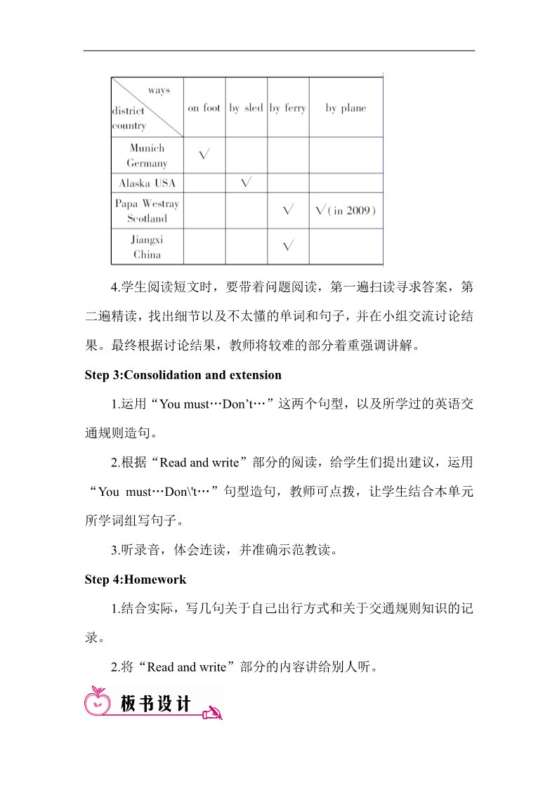 六年级上册英语(PEP版)Part B 第三课时第3页