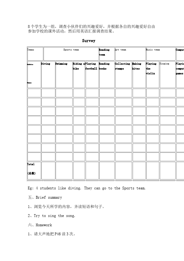 六年级上册英语(PEP版)PEP英语《Unit4 I have a pen pal》教案教学设计下载19第4页