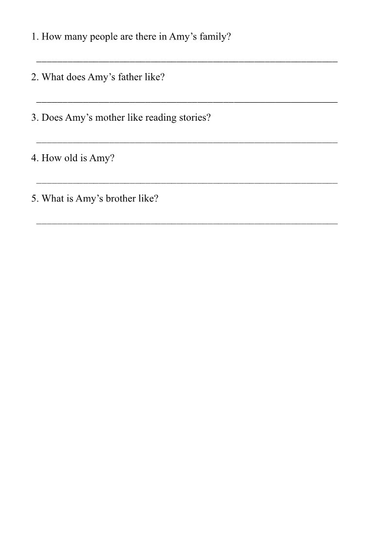 六年级上册英语(PEP版)秋人教版英语六年级上册第四单元测试题第5页