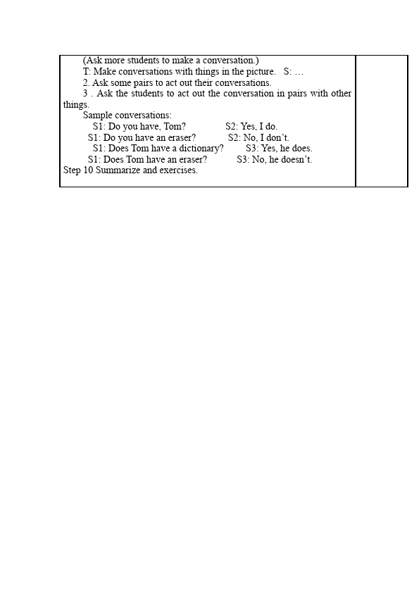 初一上册英语英语《Unit5 Do you have a soccer ball》教学设计教案10第4页