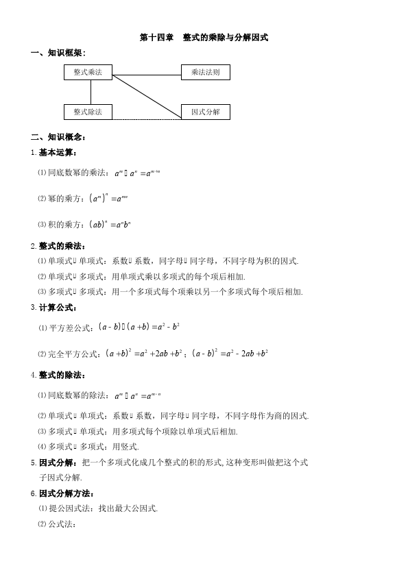 初二上册数学数学《总复习》知识点总结8第5页