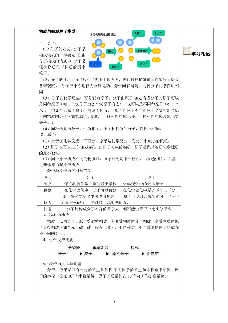 初二下册科学（教科版）优质课2.1模型、符号的建立与作用教案教学设计第2页