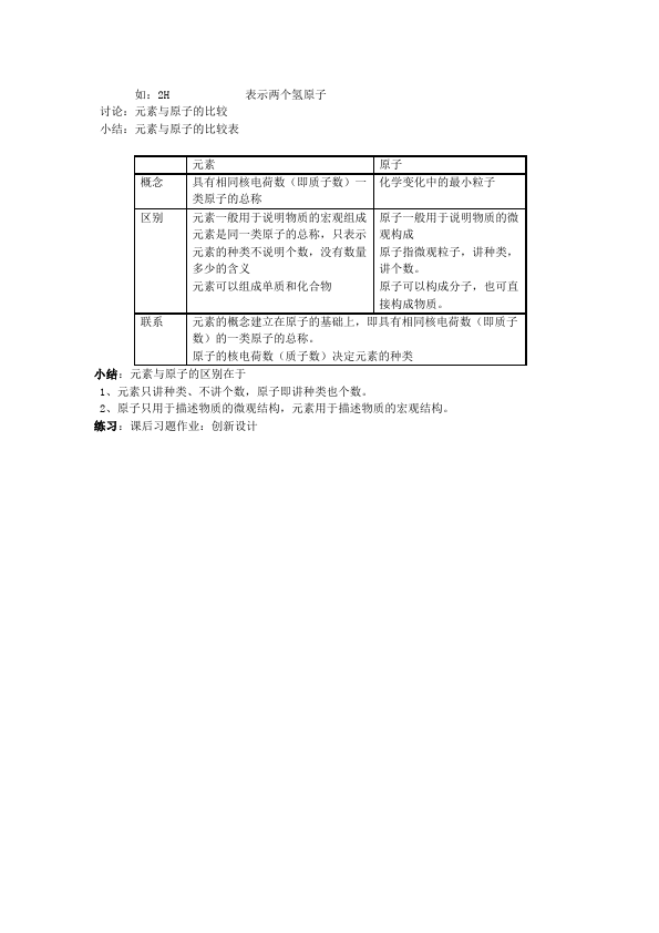 初三上册化学化学《第三单元:物质构成的奥秘》教案教学设计第2页