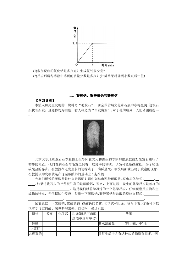 初三下册化学化学《第十一单元:盐化肥》教学设计教案下第3页