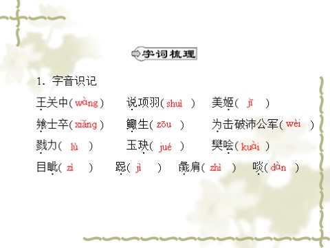 高中语文必修一同步授课课件 第2单元 6 鸿门宴（共41张ppt）第8页