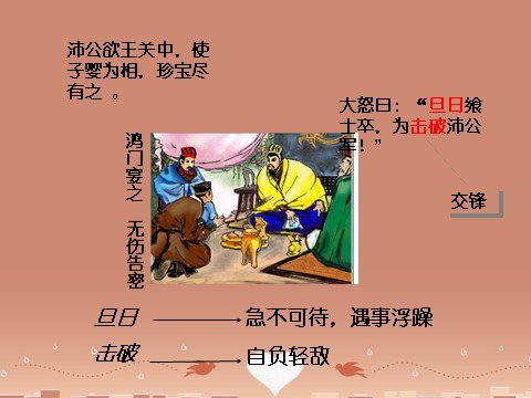 高中语文必修一《鸿门宴》课件2 新人教版必修1第5页