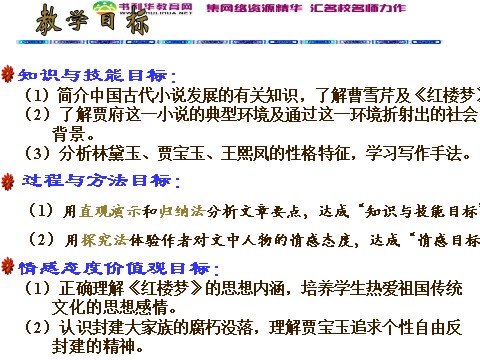 高中语文必修三高中语文 林黛玉进贾府2课件 新人教版必修3第4页