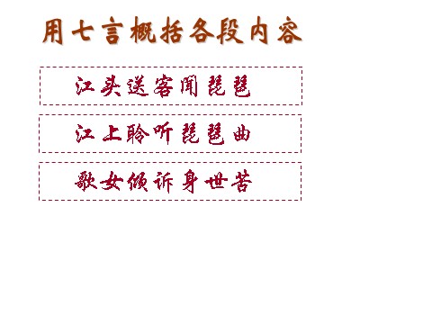 高中语文必修三语文 人教新课标版必修3 2-6《琵琶行教案》 精品课件第8页