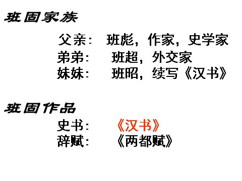 高中语文必修四语文：4-12《苏武传》 精品课件第3页