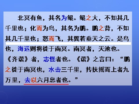 高中语文必修五《逍遥游》课件2 新人教版必修5第8页