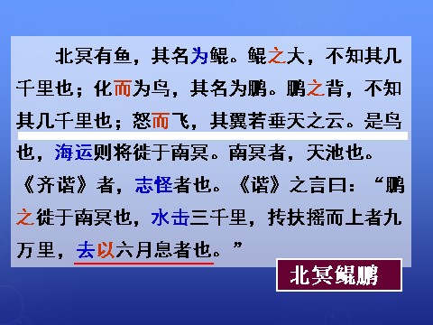 高中语文必修五《逍遥游》课件2 新人教版必修5第9页