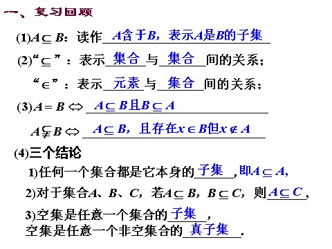 高中数学必修一课件：1.1.3 集合的基本运算（1）第2页