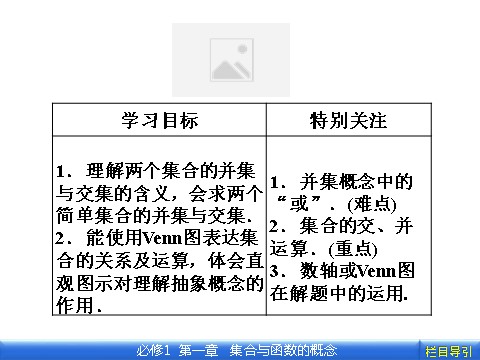 高中数学必修一1.1.3.1 并集、交集第2页