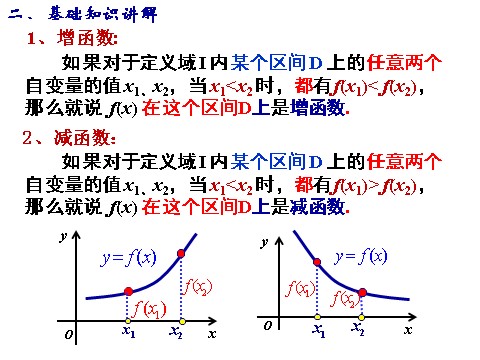 高中数学必修一课件：1.3.1 单调性与最大（小）值（第1课时）第8页