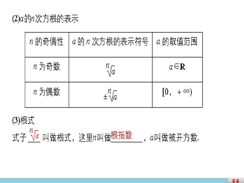 高中数学必修一2.1.1指数与指数幂的运算(一)第4页