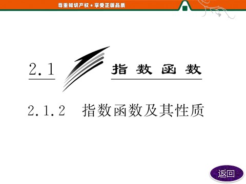 高中数学必修一第1部分  第二章  2.1  2.1.2  第二课时　指数函数及其性质的应用第3页