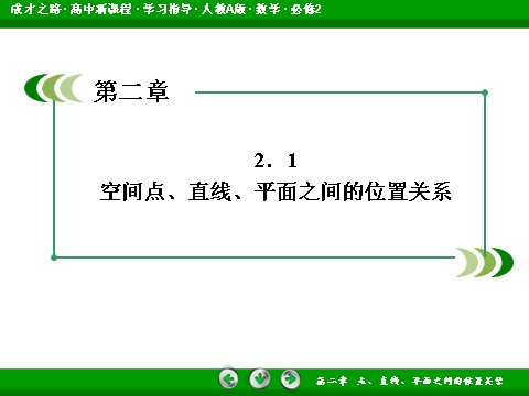 高中数学 必修二2-1-2 空间中直线与直线之间的位置关系第3页